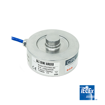 CPX IECEx Series Low Profile Compression Load Cell